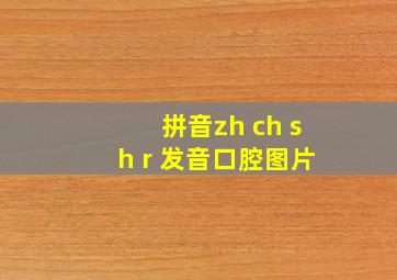 拼音zh ch sh r 发音口腔图片